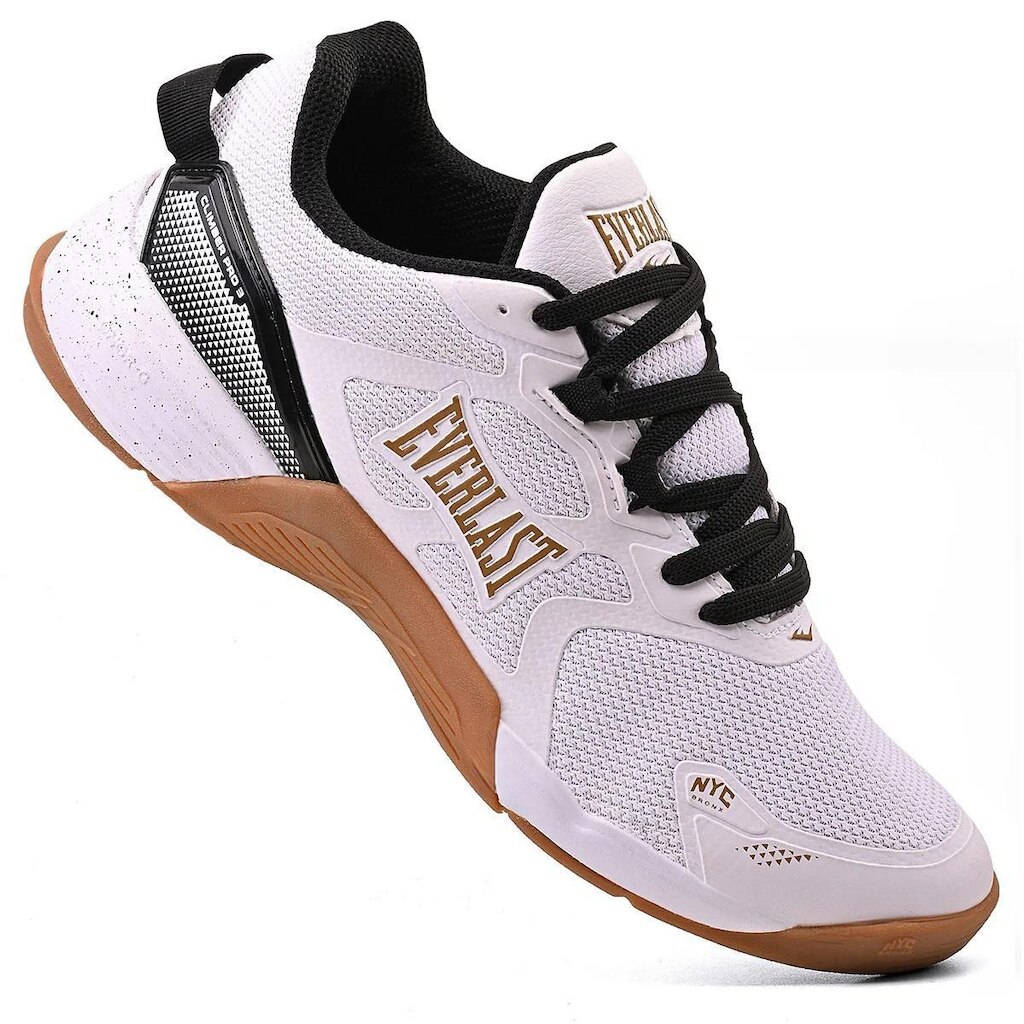 Tênis Everlast Edição Climber Pro 3 - Branco/Preto