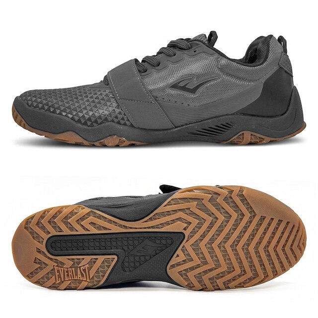 Axb Tênis Everlast Elite 2 Unissex | Cinza - Cinza | Netshoes