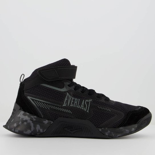 Tênis Everlast Jump 5 Felipe Franco Preto - Preto Menor preço em Tênis Everlast Jump 5 Felipe Franco Preto - Preto