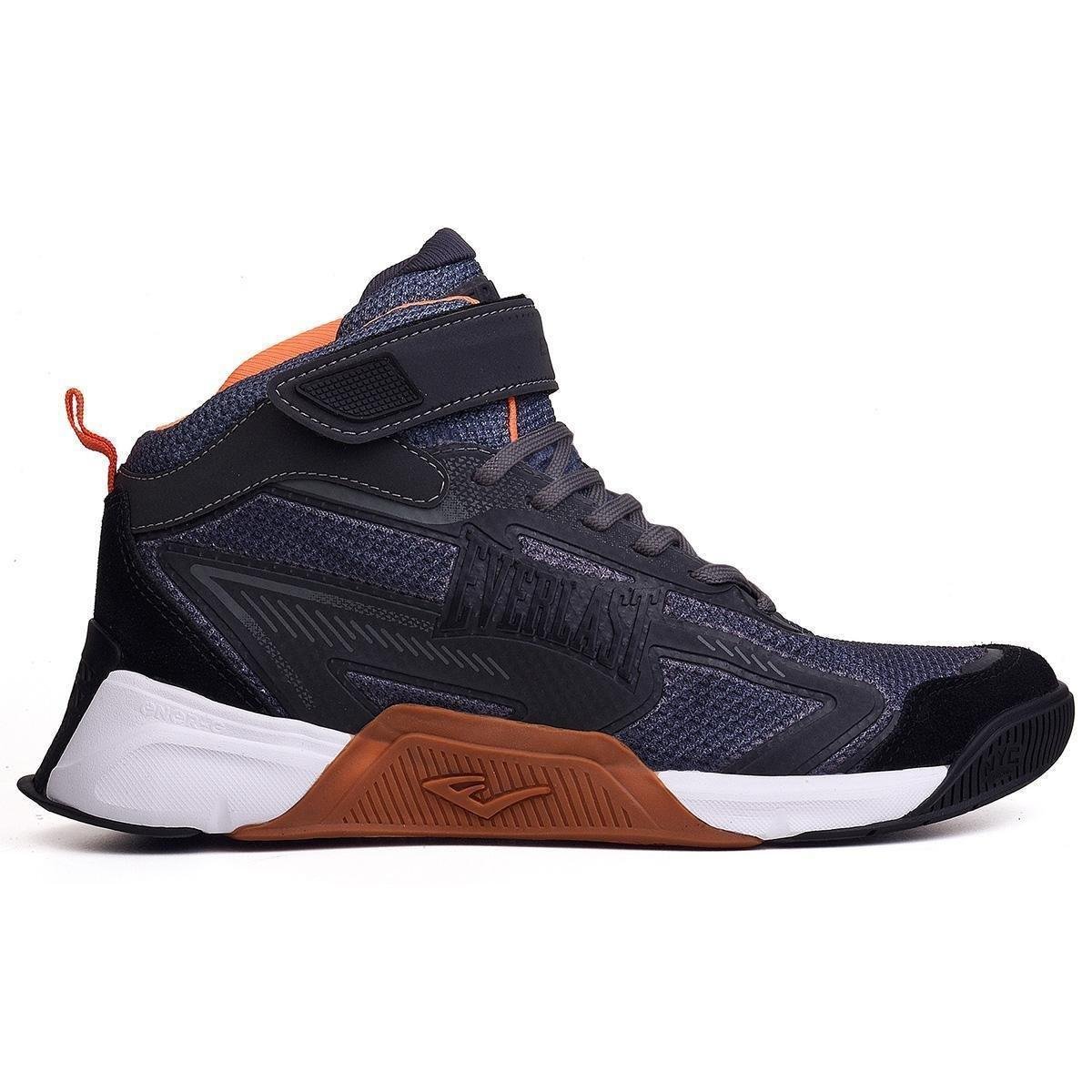 Tênis Everlast Jump 5 Uni Preto / Branco