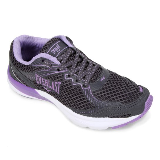 Tênis Everlast Kromus Feminino - Cinza+Roxo é ruim? Tênis Everlast Kromus Feminino - Cinza+Roxo é boa?