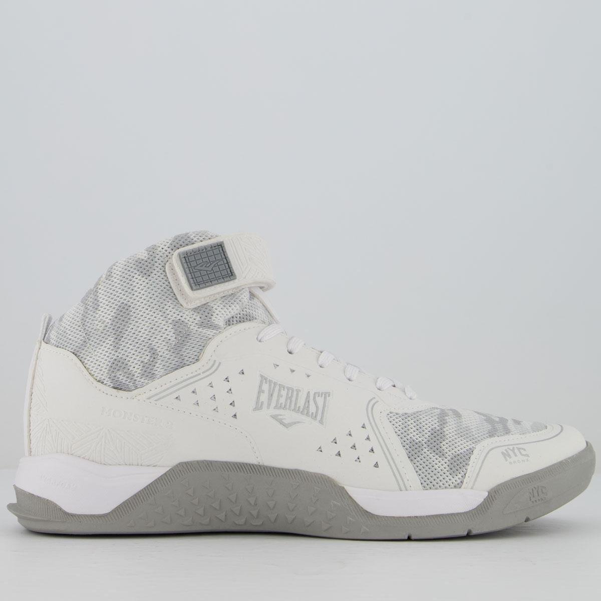 Tênis Everlast Monster II Branco Menor preço em Tênis Everlast Monster II Branco