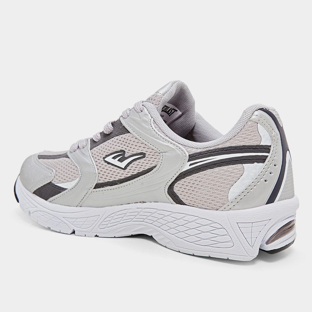 Tênis Everlast Racer 3 Unissex - Cinza+Branco | Netshoes