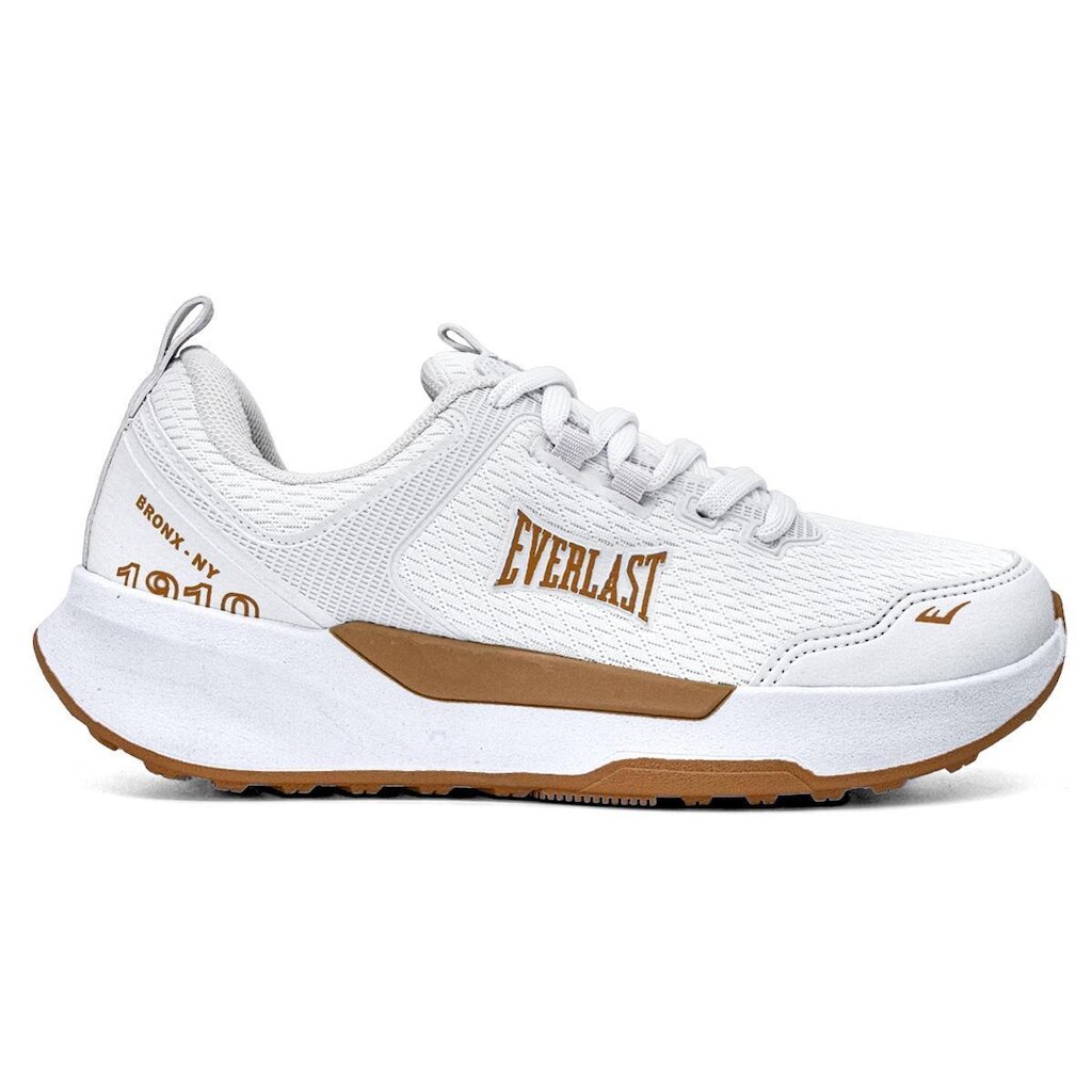 Tênis Everlast Solo Unissex | Branco Bege