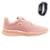 Tenis Feminino Academia Esporte Leve Caminhada ASC Com Relógio GT2 V1 - Rosa