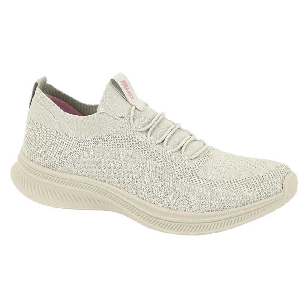 Tênis Feminino Actvitta Slip On Caminhadas Exercícios Academia