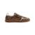 Tenis Feminino Anacapri Casual A'25 Animal Print Recortes Marrom - Marrom
