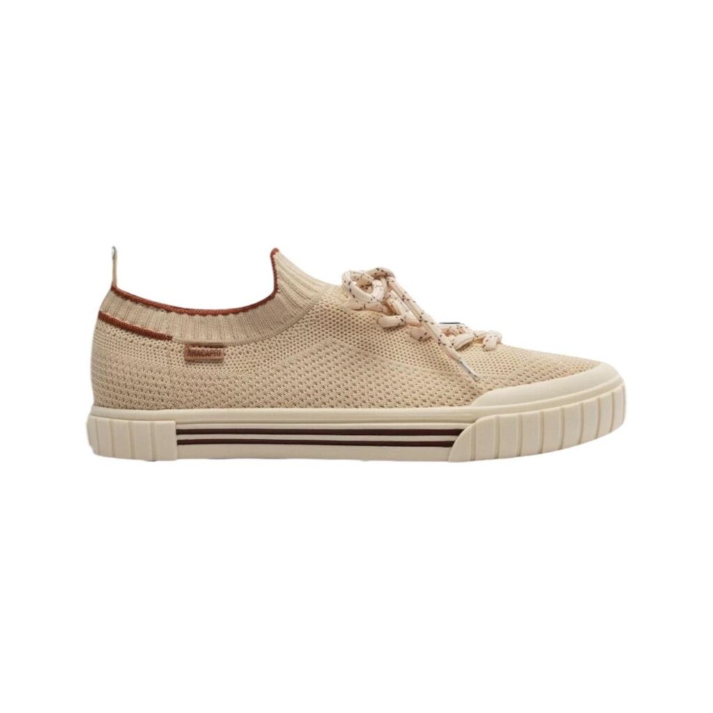 Tenis Feminino Anacapri Knit Alê Bege