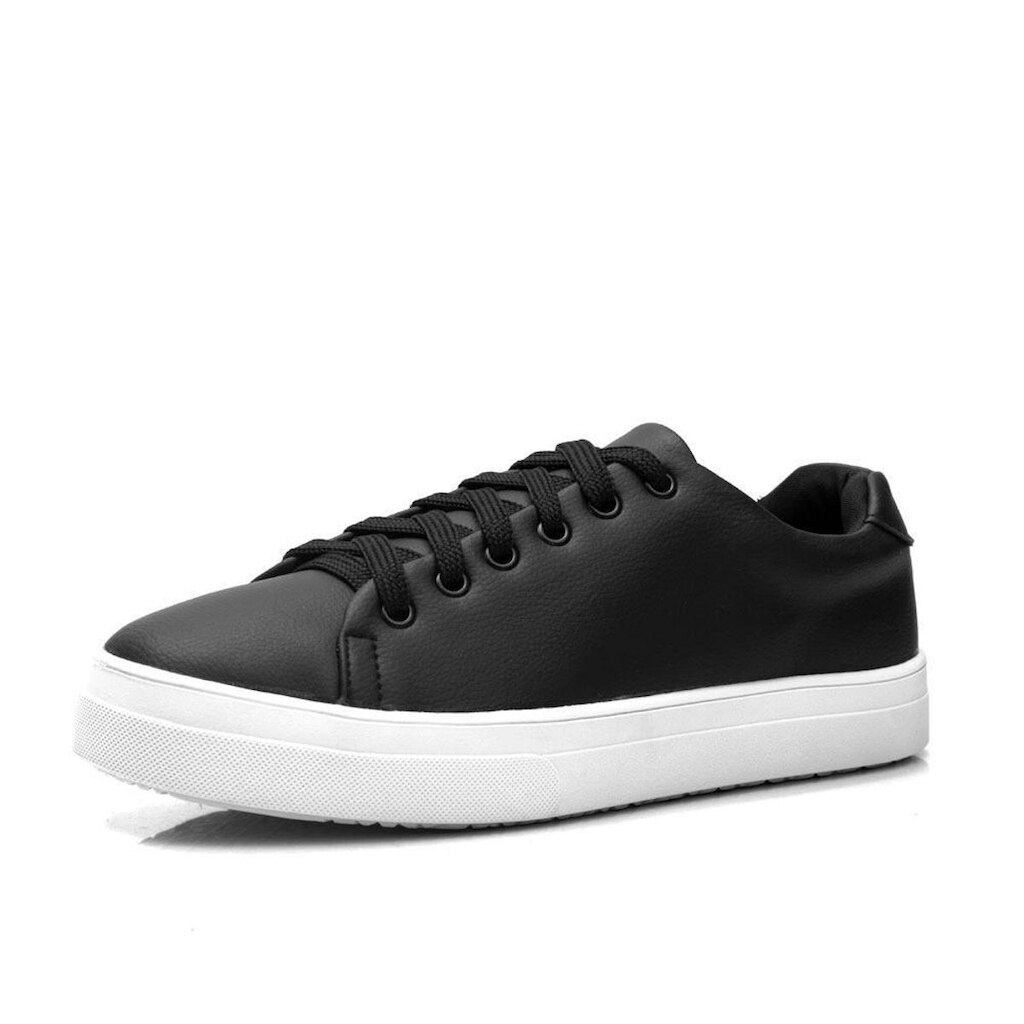 Tênis Feminino Básico Moderno Lindo Preto
