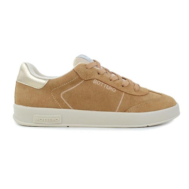 Tênis Feminino Bottero em Couro Camurça Bovina Marrom - 4903 - Marrom ...