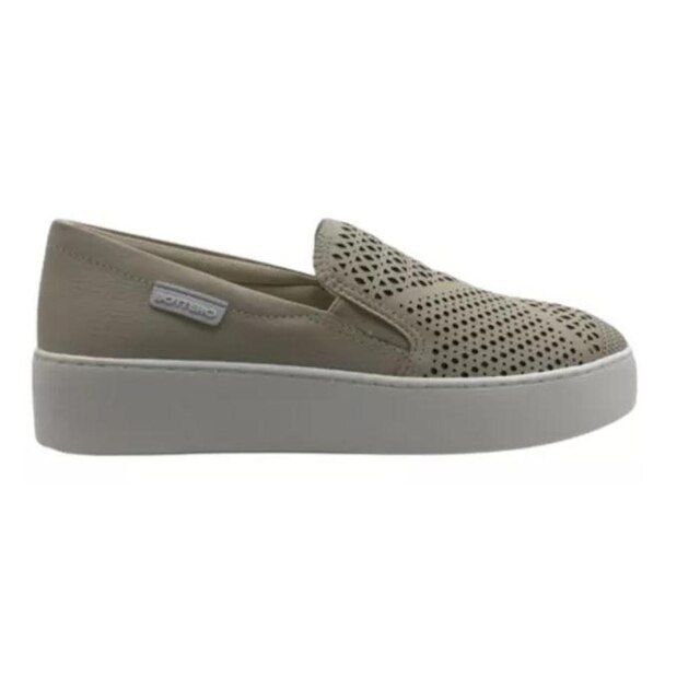 Tênis Feminino Bottero Slip On Casual Bege 39 - Bege | Netshoes