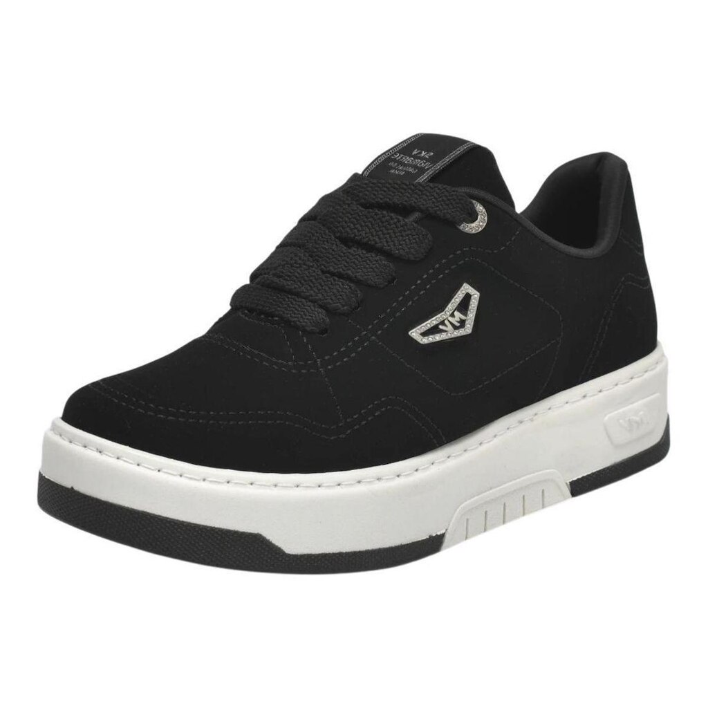 Tenis Feminino Brilho Confortavel Moderno Casual Via Marte