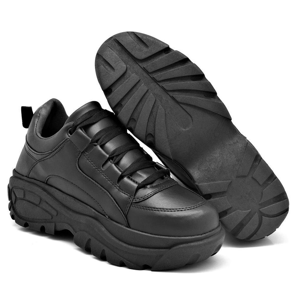 Tenis Feminino Buffalo Chunky Confortavél Sola Alta Menor preço em Tenis Feminino Buffalo Chunky Confortavél Sola Alta