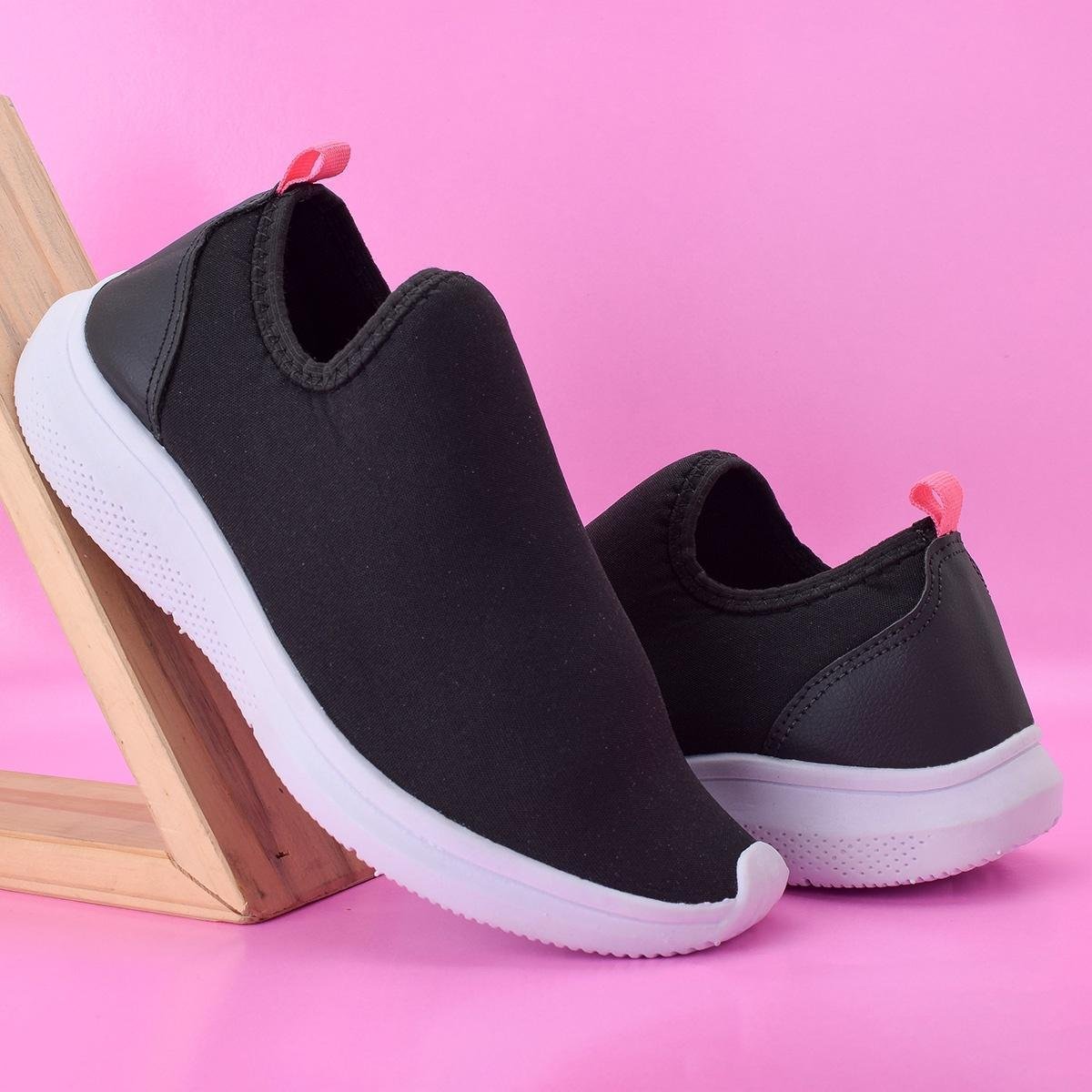 Tênis Feminino Calce Fácil Mantra Sem Cadarço Esporte Academia Corrida Dia a Dia Menor preço em Tênis Feminino Calce Fácil Mantra Sem Cadarço Esporte Academia Corrida Dia a Dia