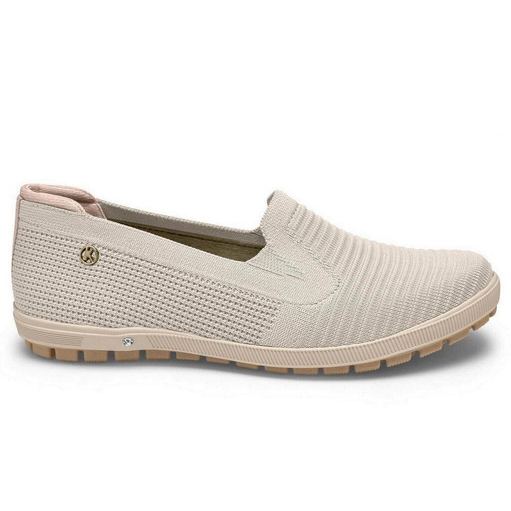 Tenis Feminino Calce Fácil Slip On Kolosh Tecido C3502