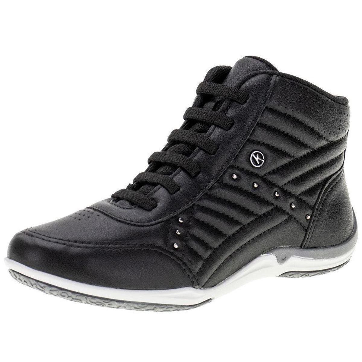 Tênis Feminino Cano Alto Kolosh - C2777 - Preto | Netshoes