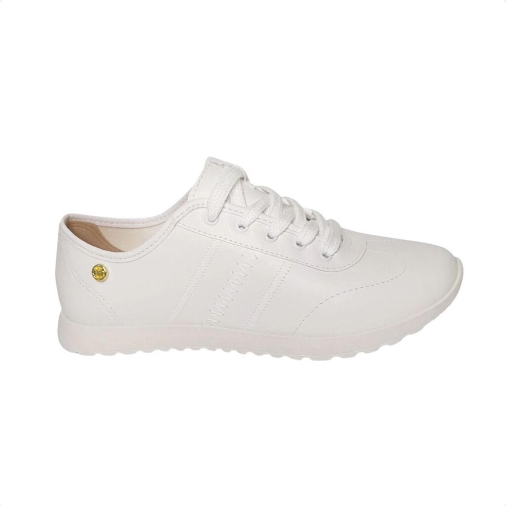 Tênis Feminino Cano Médio Branco Moleca 5791.114