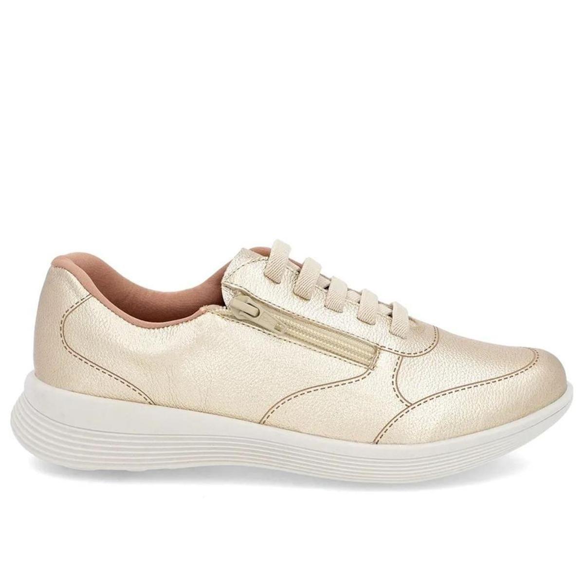 Tênis Feminino Casual Calce Fácil Usaflex Conforto Menor preço em Tênis Feminino Casual Calce Fácil Usaflex Conforto
