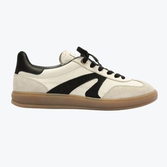 Tênis Feminino Casual Camurça Amarração Retrô Arezzo