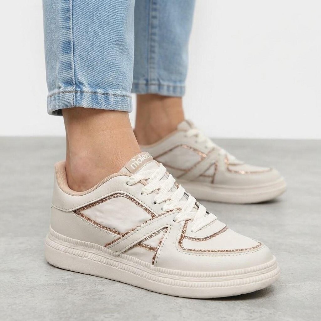 Tênis Feminino Casual Confortável Detalhes Brilho 5816.108