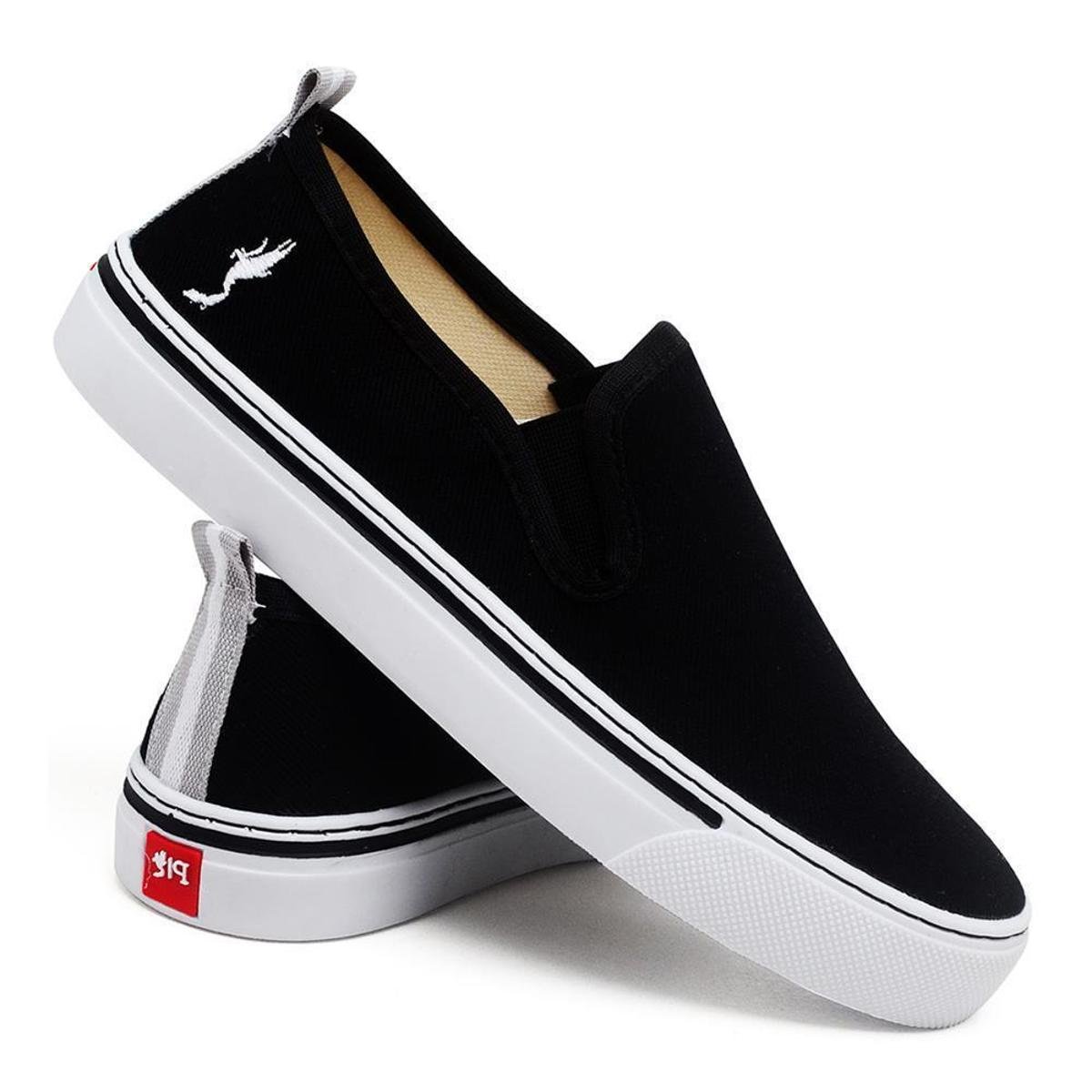 Tênis Feminino Casual Confortável Slip On Calce Fácil Menor preço em Tênis Feminino Casual Confortável Slip On Calce Fácil