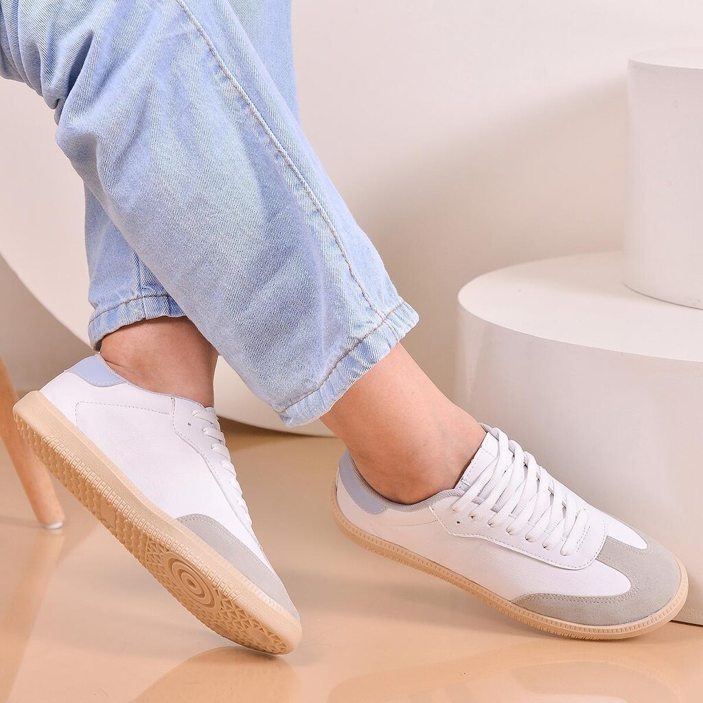 Tenis Feminino Casual Conforto Lançamento Branco