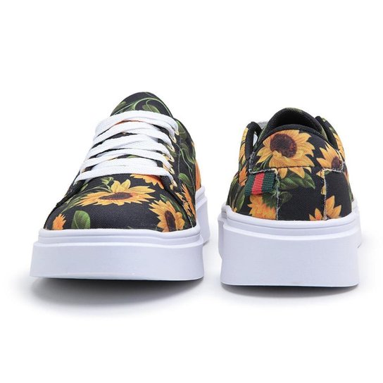 Tenis Feminino Casual Estampado e Liso Novidade Exclusivo - Main Image