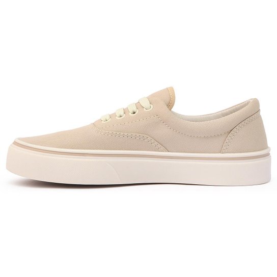 Tênis Feminino Casual Flat Lona Basic Classic Leve e Macio