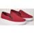 Tênis Feminino Casual Iate Slip on Sem Cadarço Calce Facil  Macio Confort - Bordô