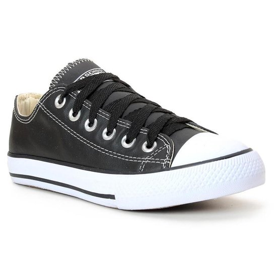 Tênis Feminino Casual Sola Reta Cano Baixo White Star - Preto Menor preço em Tênis Feminino Casual Sola Reta Cano Baixo White Star - Preto