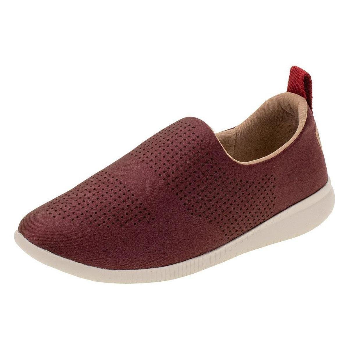 Tênis Feminino Casual Usaflex - Af0607 - Vinho | Netshoes