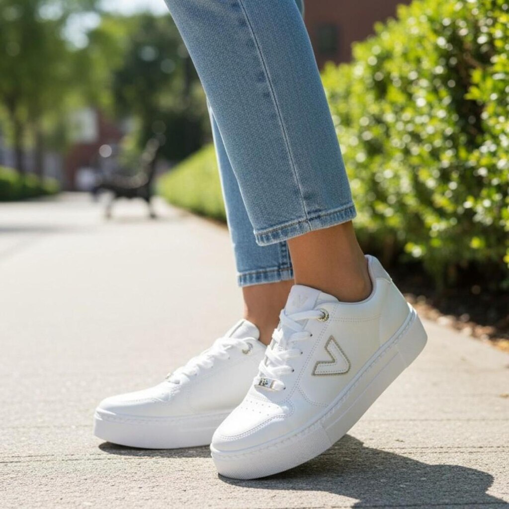 Tênis Feminino Casual Via Marte Branco