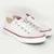 Tenis Feminino Coca Cola Em Lona Cc2349 Branco/Vermelho 39 - Branco