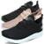 Tênis Feminino Corrida Academia Running Leve Kit 3 Peças - Preto