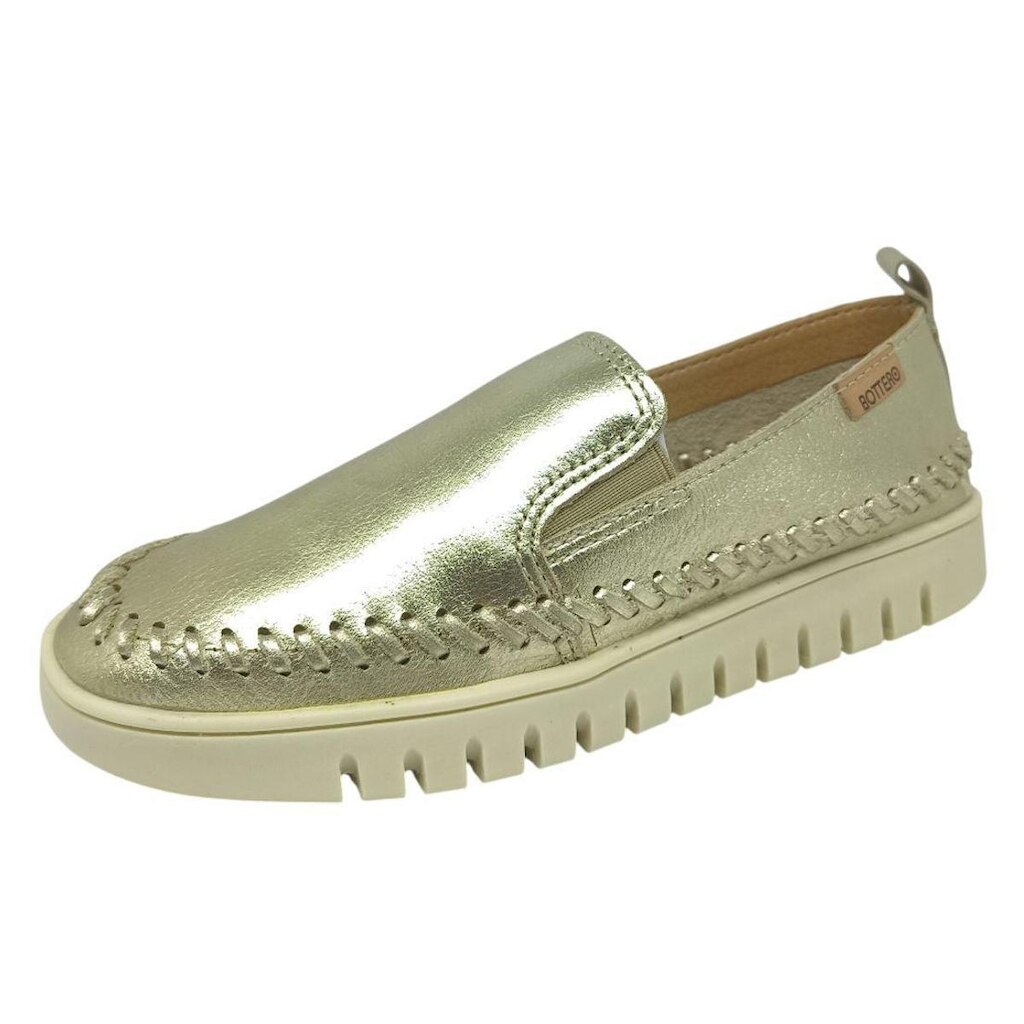 Tenis Feminino Couro Facil Calce Confortavel Casual Bottero