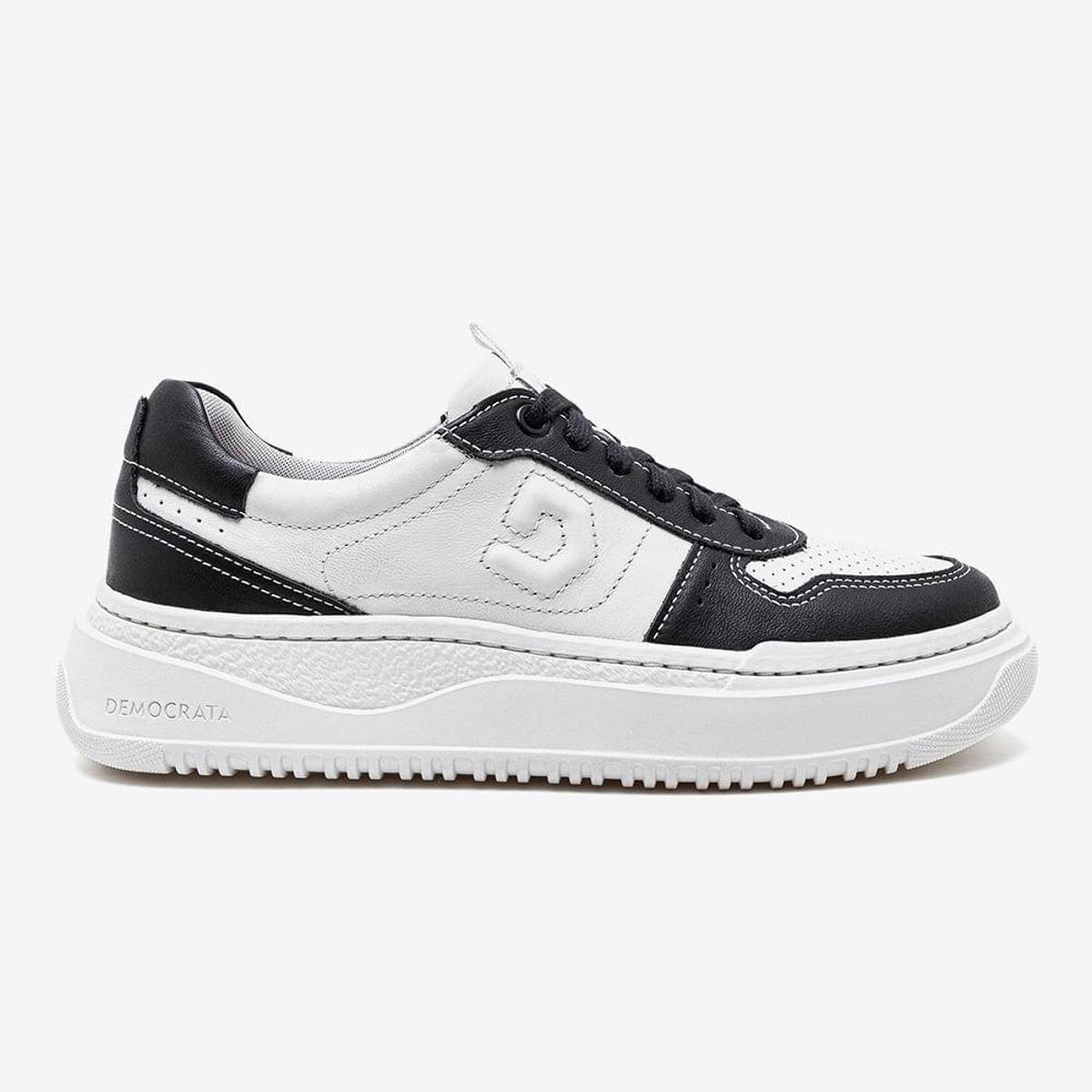 Tênis Feminino Denim Block Branco/Preto-Preto-35 Menor preço em Tênis Feminino Denim Block Branco/Preto-Preto-35