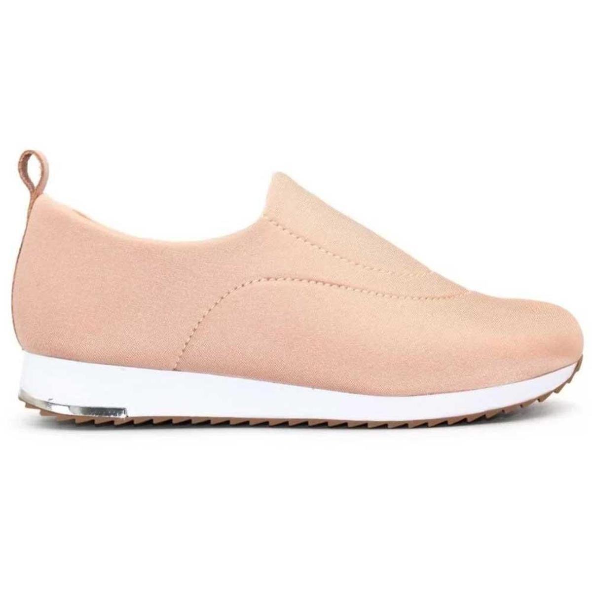 TΓͺnis Feminino Elastano Easy Fit Soft Rose Prata Usaflex V9103