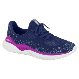 Tênis Feminino Esportivo Actvitta Gaspea Azul/ Turquesa