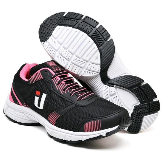 Tênis Feminino Esportivo Caminhada Confort Dia a Dia 1317 - Pink Menor preço em Tênis Feminino Esportivo Caminhada Confort Dia a Dia 1317 - Pink