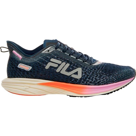 TENIS FEMININO FILA KR6 - Azul+Rosa Menor preço em TENIS FEMININO FILA KR6 - Azul+Rosa