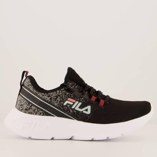 Tênis Feminino Fila Stay Preto 34 - Preto Menor preço em Tênis Feminino Fila Stay Preto 34 - Preto