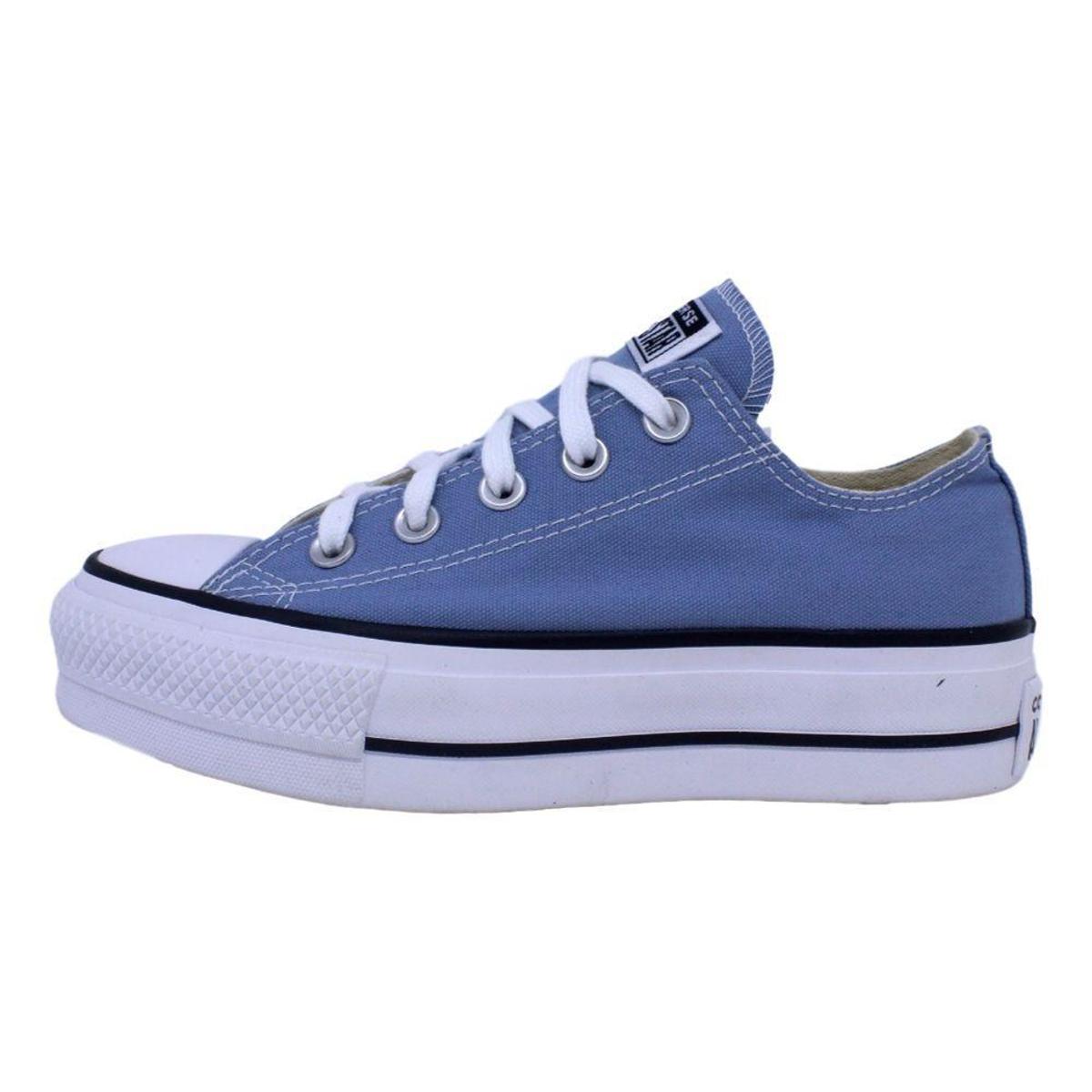 Tênis Feminino Flatform All-Star Azul - Azul | Netshoes