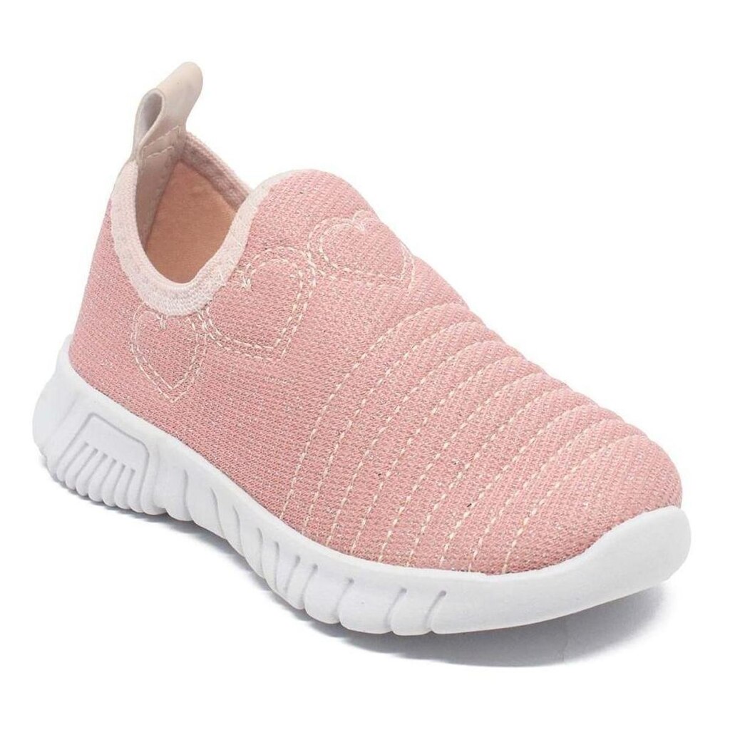 Tênis Feminino Infantil Confortável Calce Fácil Macio Moda