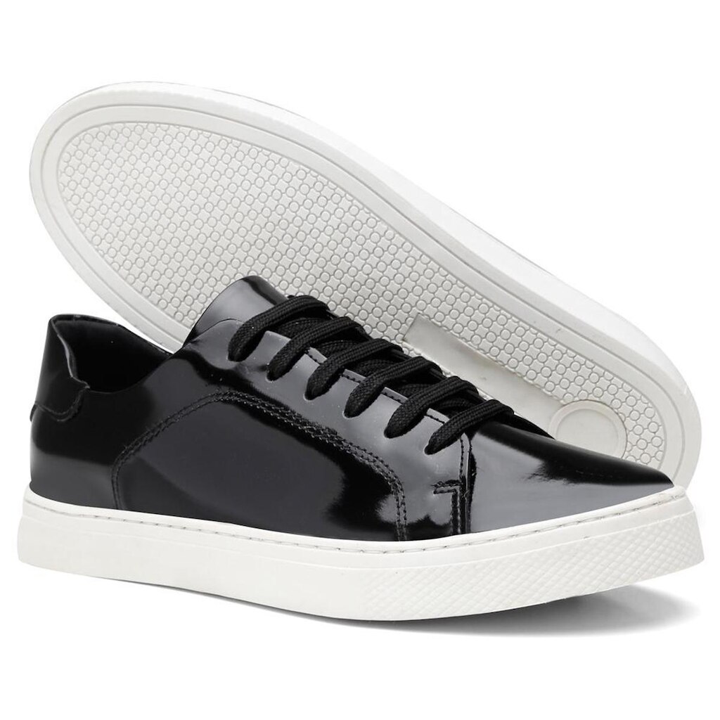 Tênis Feminino Ipê Mulato Couro Extra Black Varnish