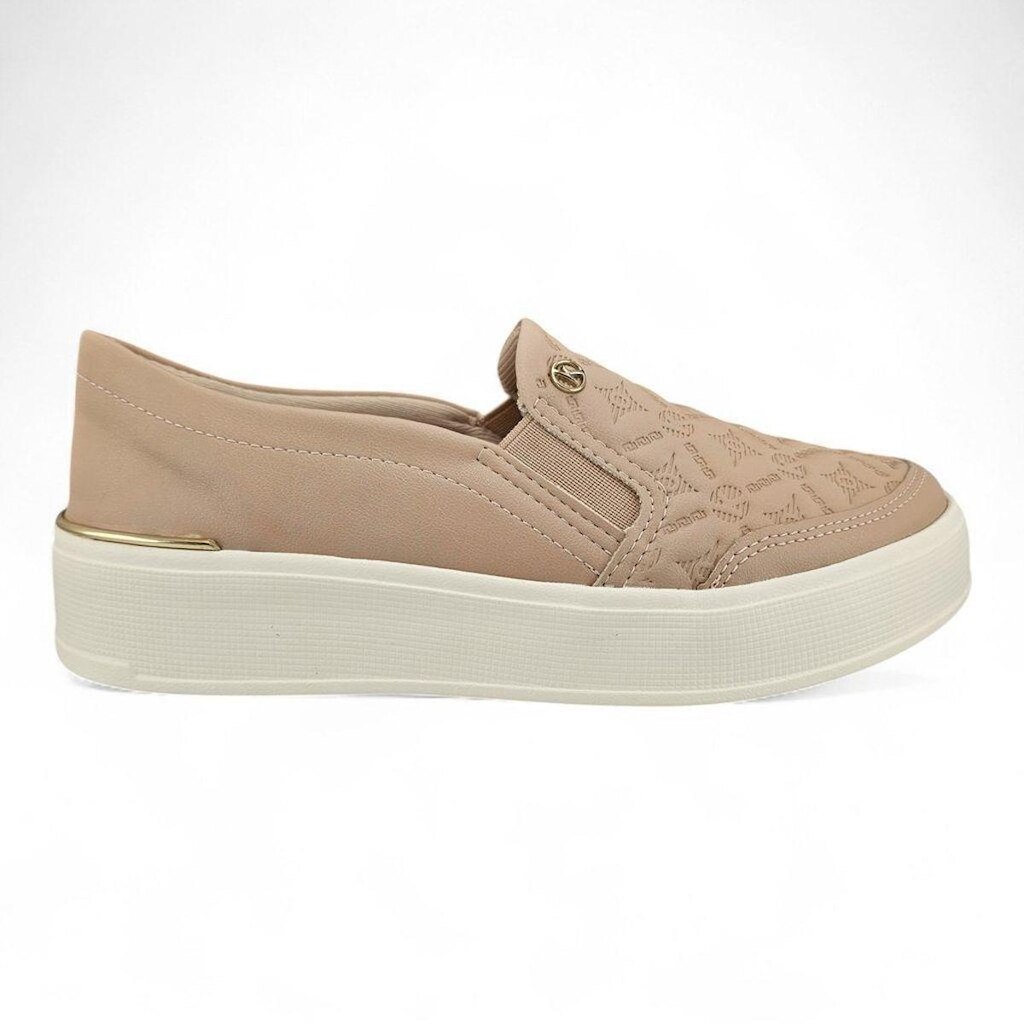Tenis Feminino Kolosh C4283 Soft trabalhado Slip On