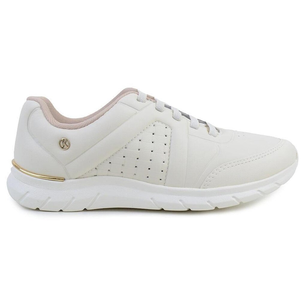 Tênis Feminino Kolosh Cream Bege - C4045