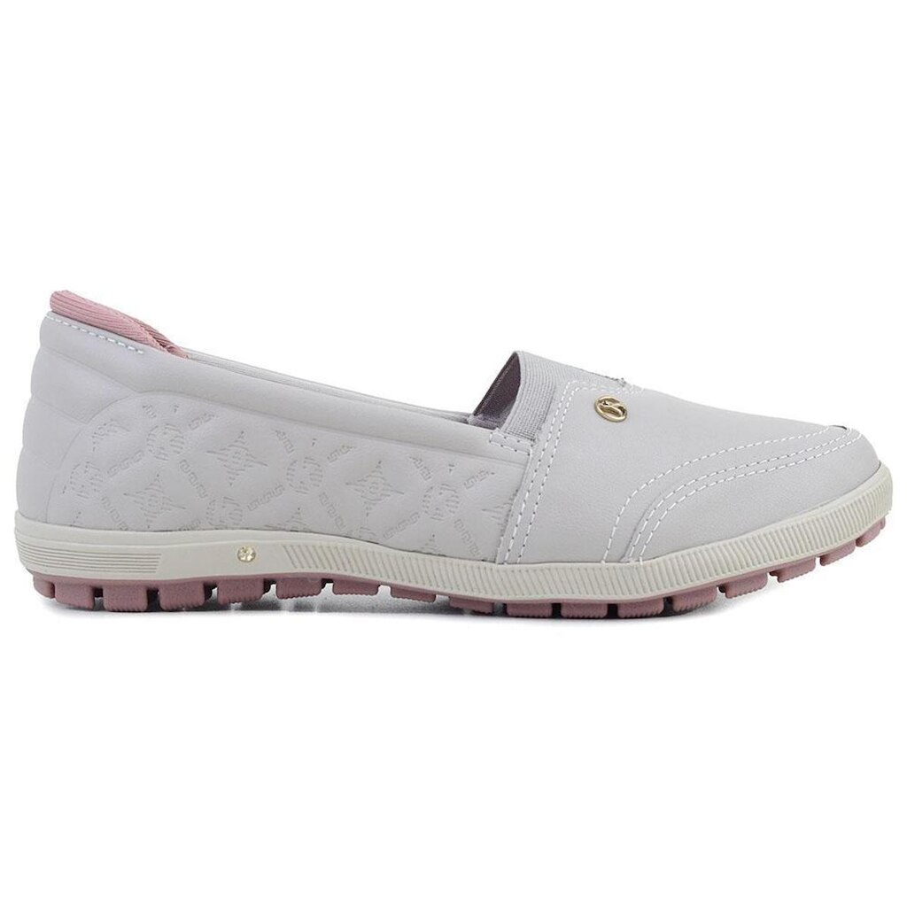 Tênis Feminino Kolosh Slip On Nevoa Cinza - C3509
