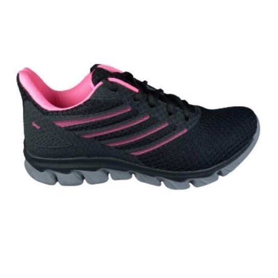 Tênis Feminino Lynd Lege - Preto e Pink Menor preço em Tênis Feminino Lynd Lege - Preto e Pink