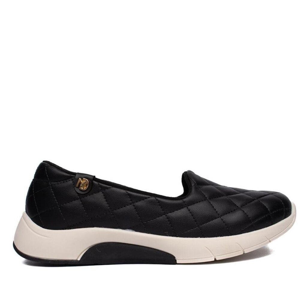Tênis Feminino Modare Matelassê Conforto Preto