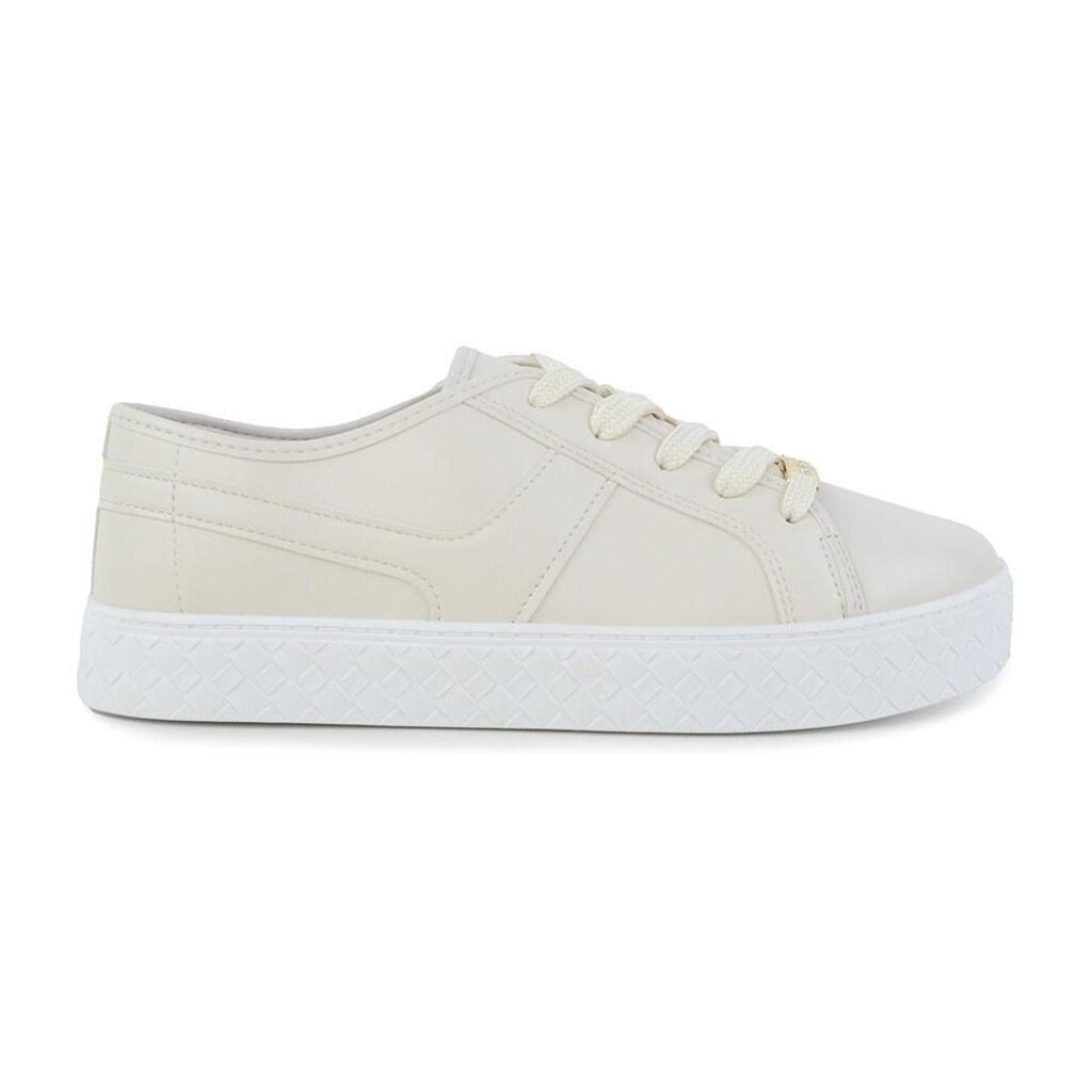 Tênis Feminino Moleca Branco Off - 57123